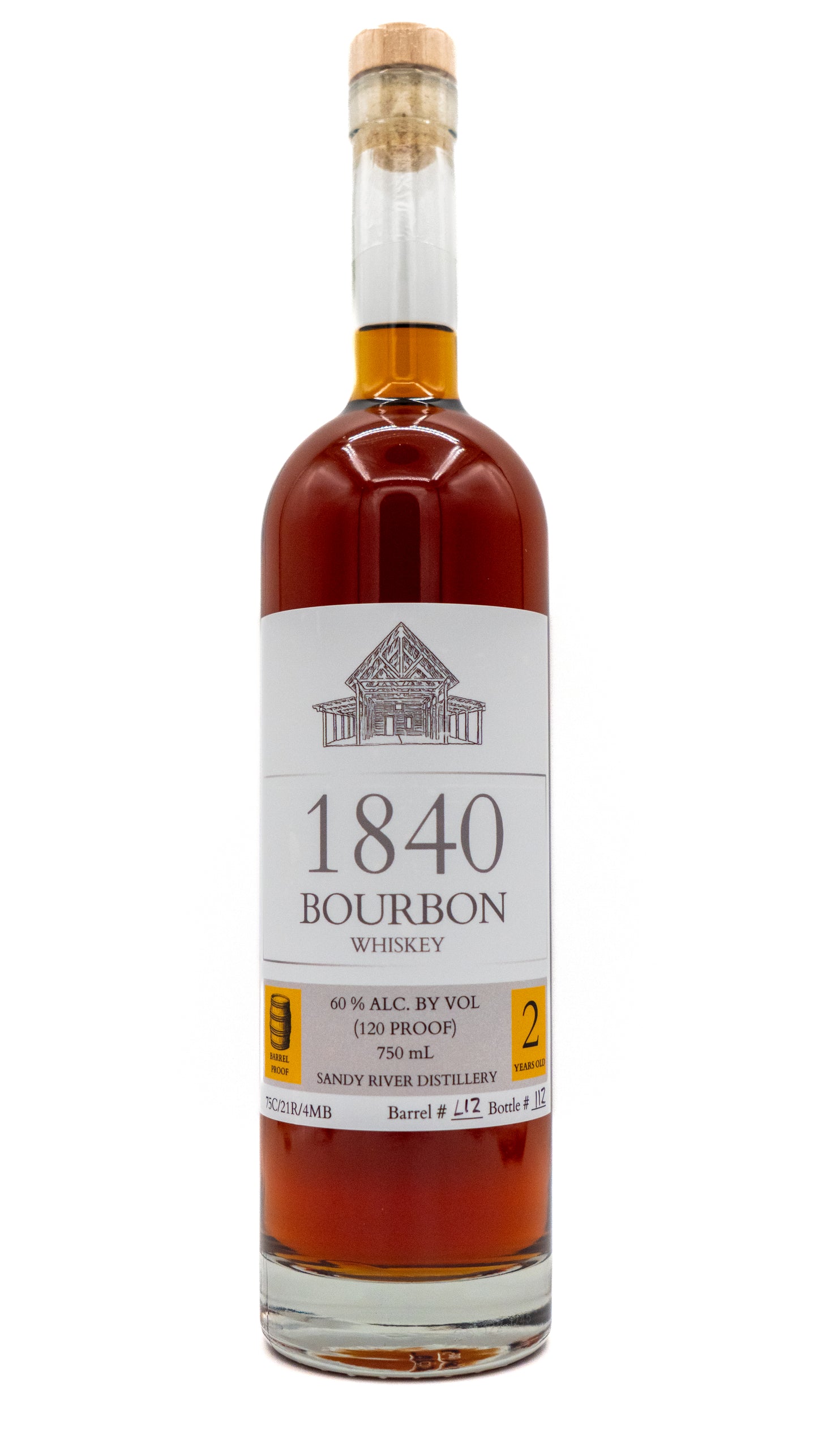 1840 Bourbon Yellow Label