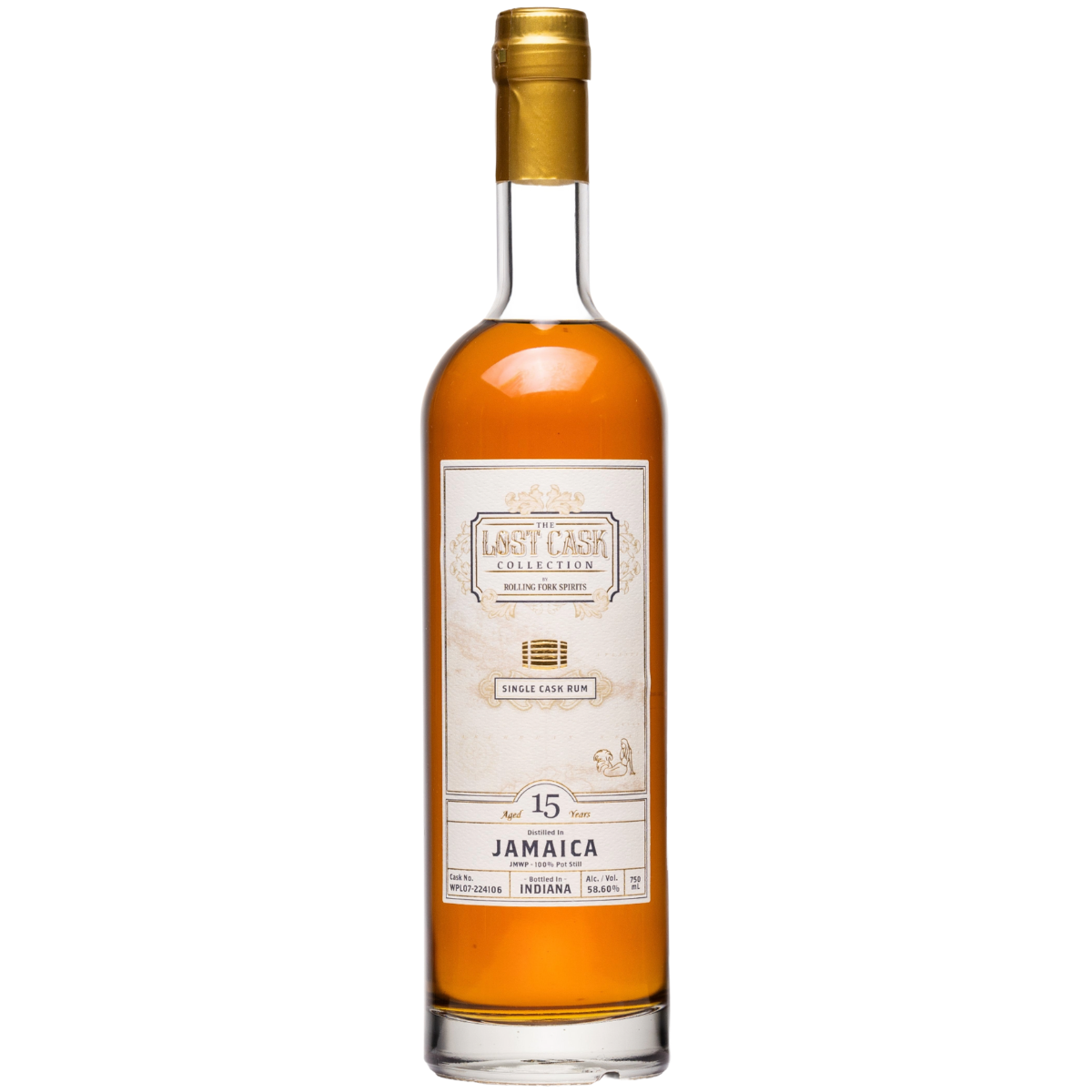 15-Year Single-Cask Rum Distilled in Jamaica