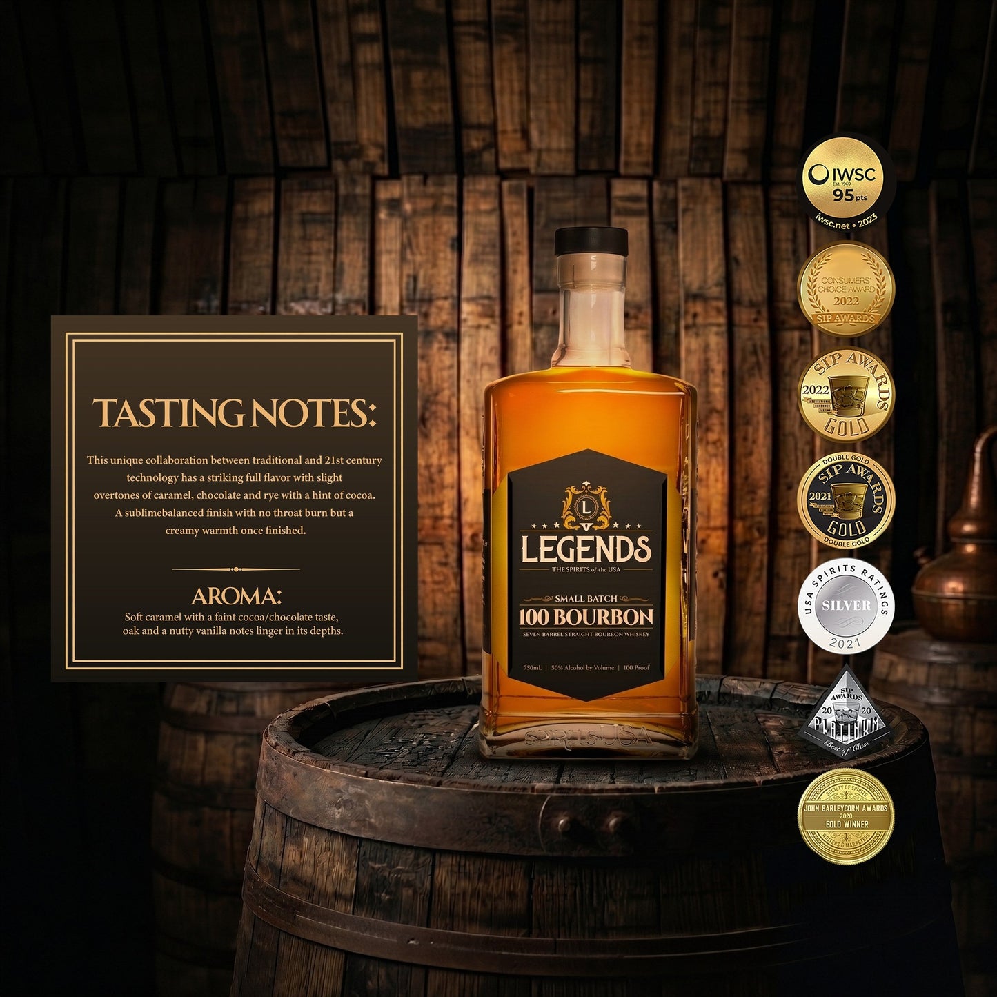 Legendsa 100 Bourbon - Presale