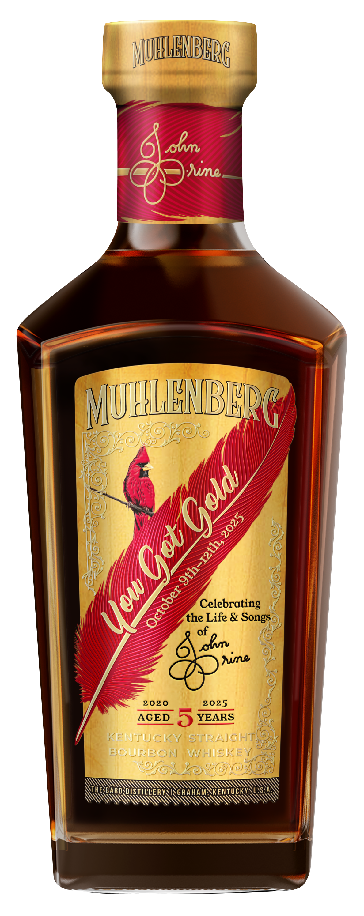 Muhlenberg John Prine 2025 Limited Edition Kentucky Bourbon