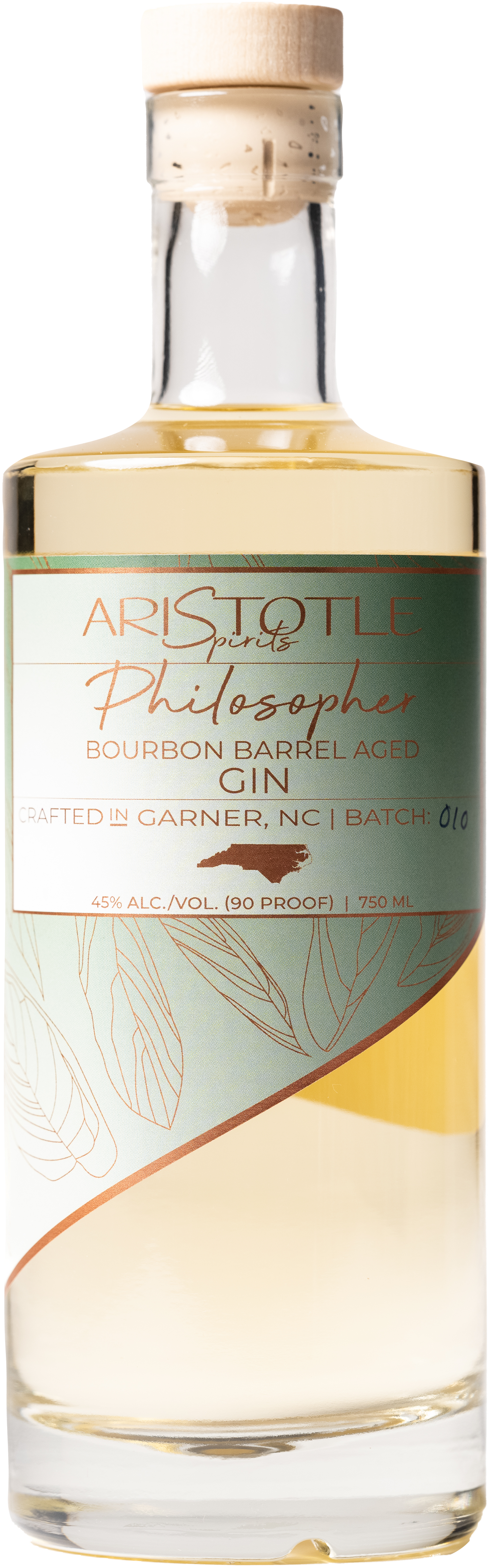 Aristotle Philosopher Bourbon Barrel Aged Gin