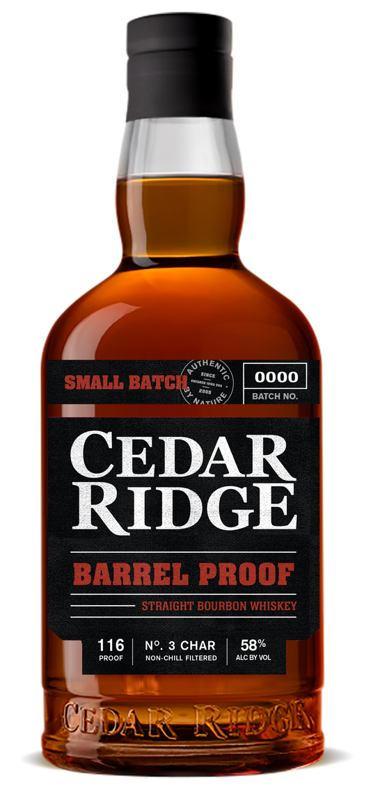Cedar Ridge Barrel Proof Straight Bourbon