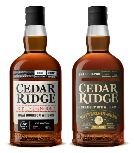 Cedar Ridge Bottled-in-Bond Bundle