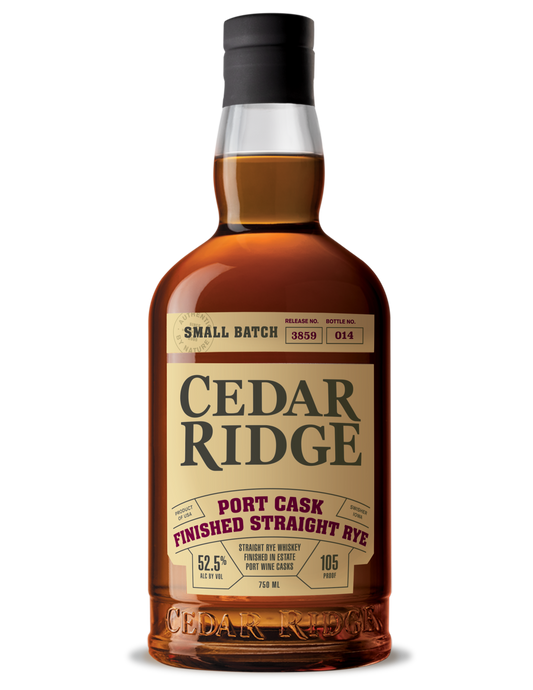 Cedar Ridge Port Cask Finished Straight Rye