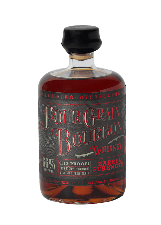 Bluebird Four Grain Straight Bourbon Barrel Strength- 7 years