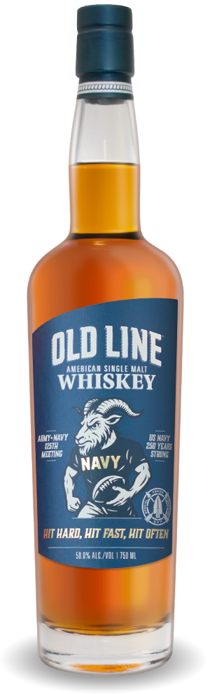 Old Line NAVY Commemorative American Single Malt