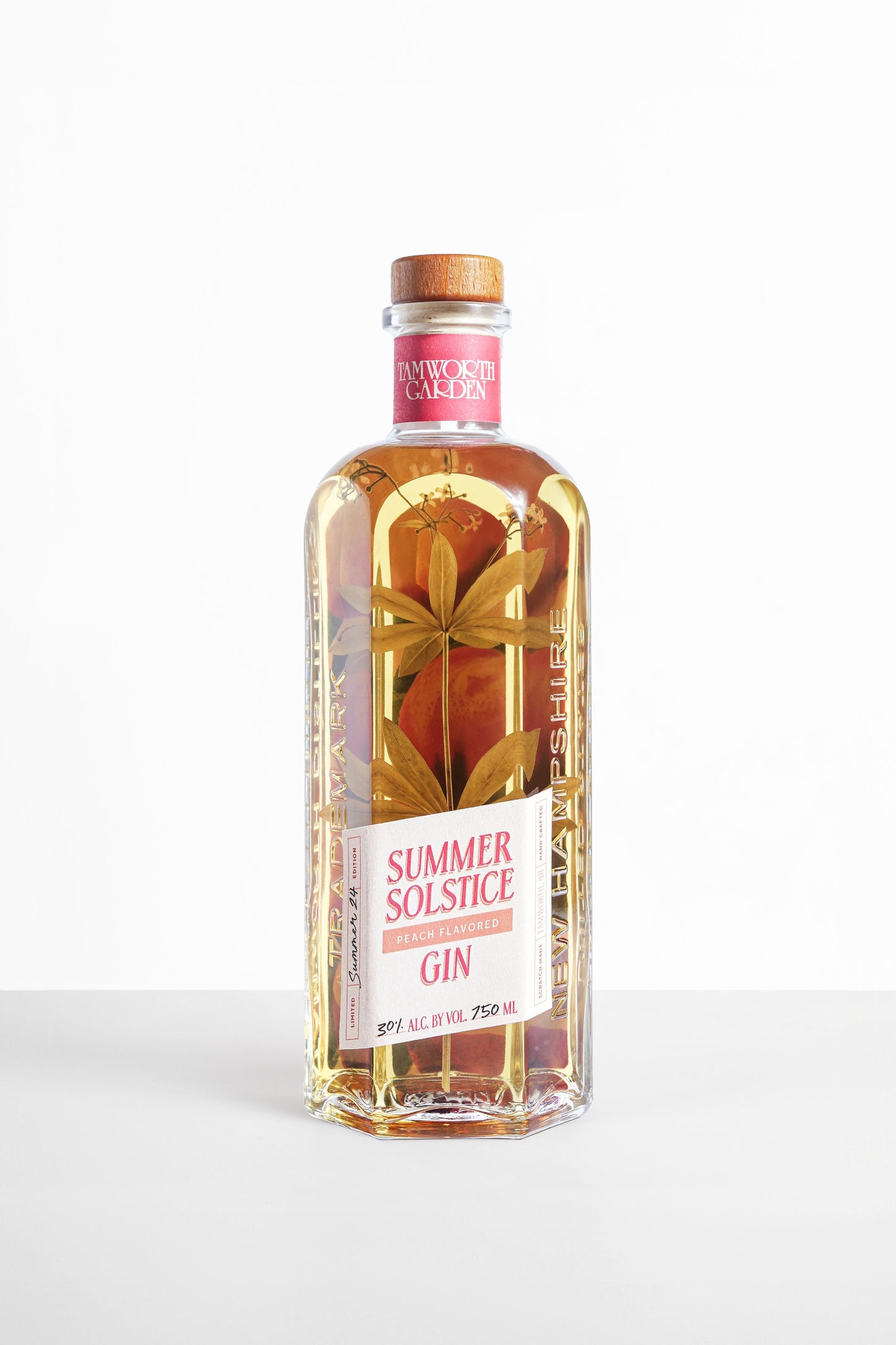 Tamworth Garden Summer Solstice Peach Gin